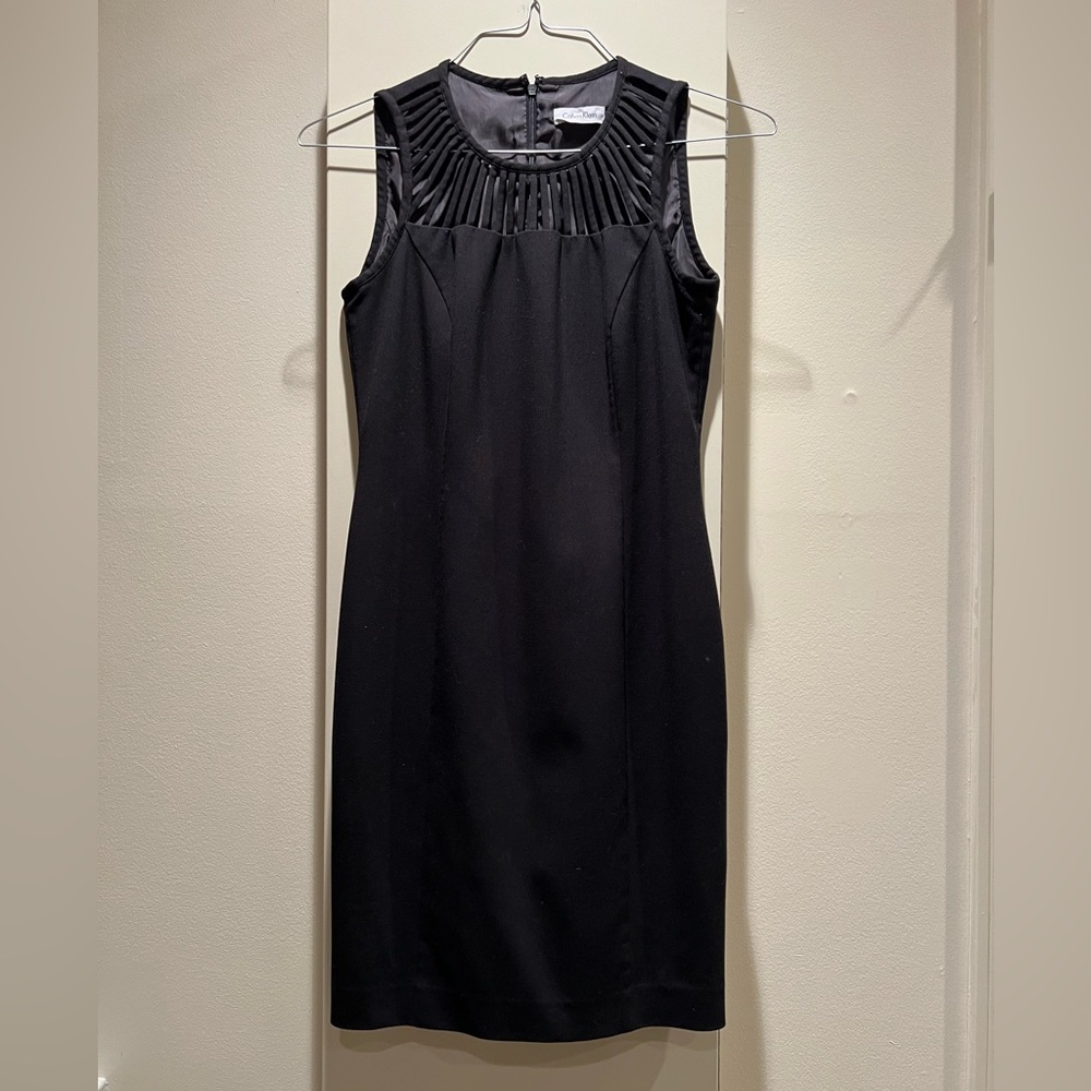 Black Calvin Klein dress
